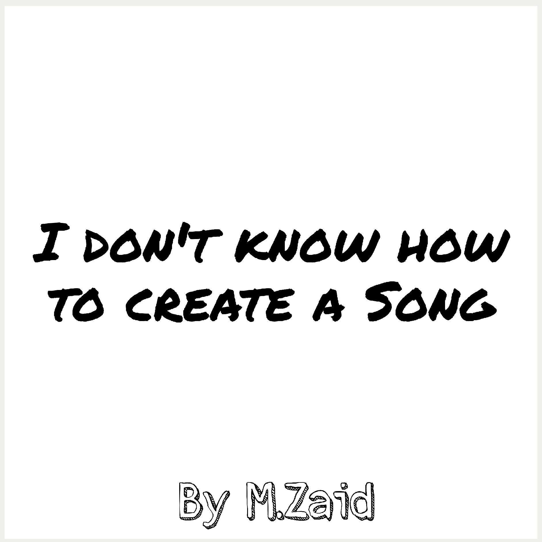 i don't know how to create a Song