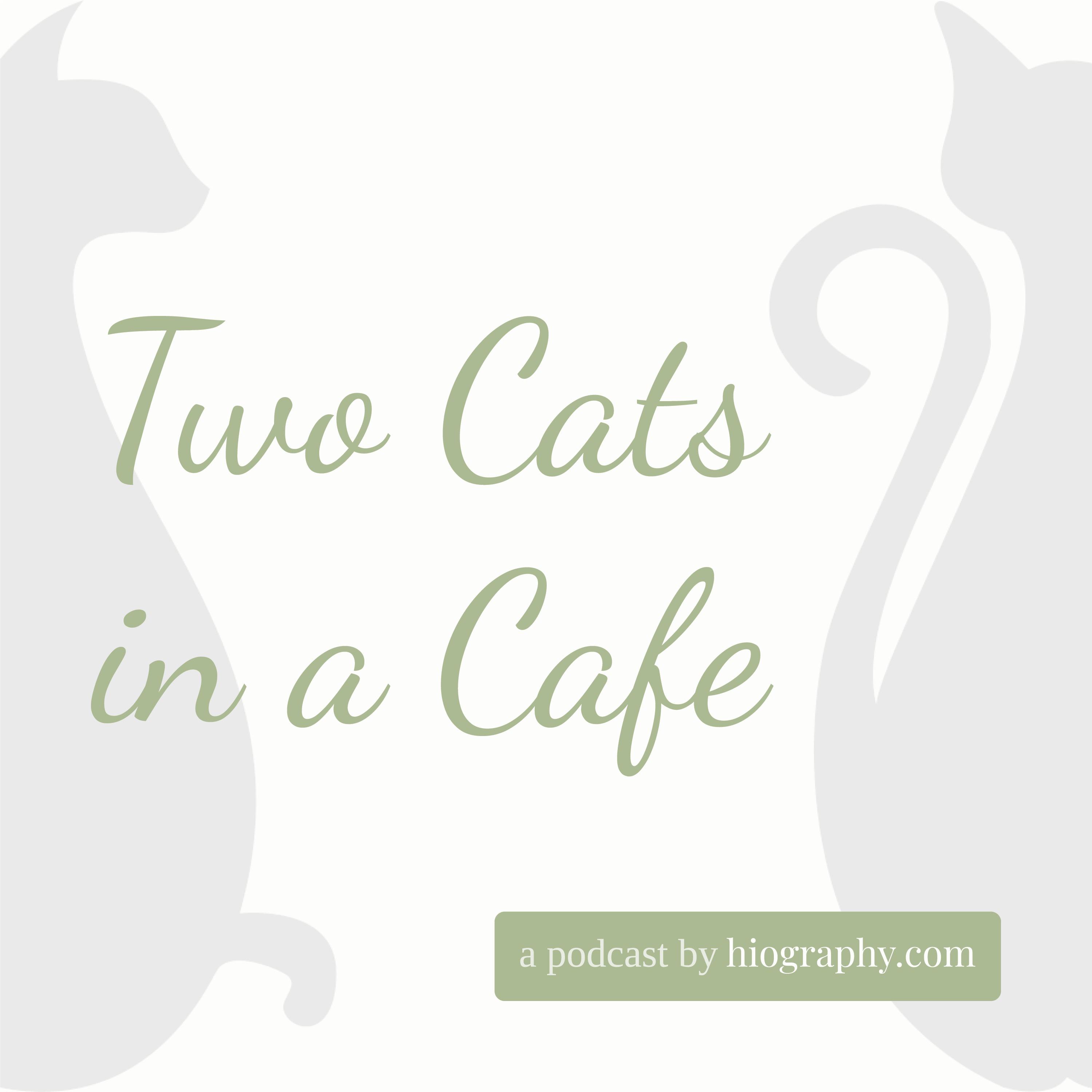 Two Cats in a Cafe