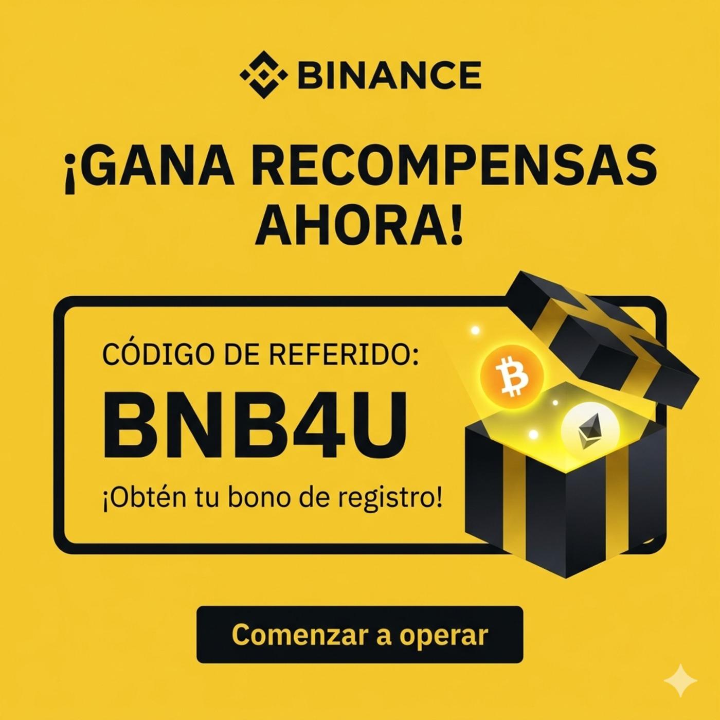 Código de referido de Binance 2026: BNB4U – (Código promocional de $19,800)