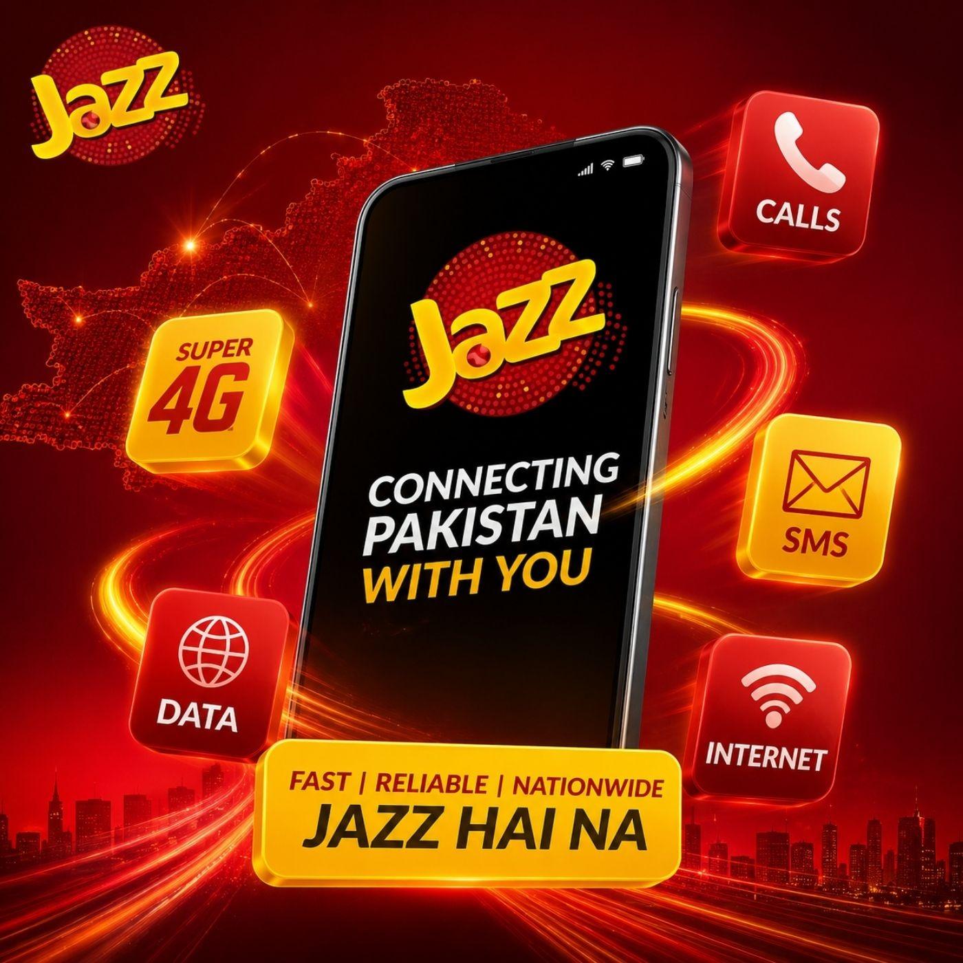 Jazz Monthly Packages 2026 – Internet, Call, SMS & Combo Offers